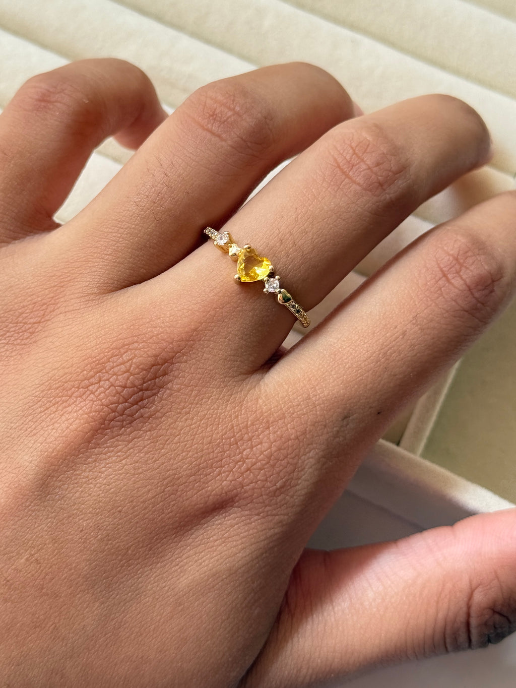 Lovelle Heart Ring