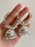 Rajwada Pearl Jhumkas