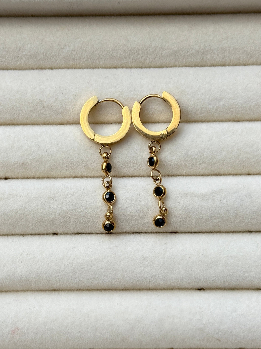 Jade Cascade Hoops