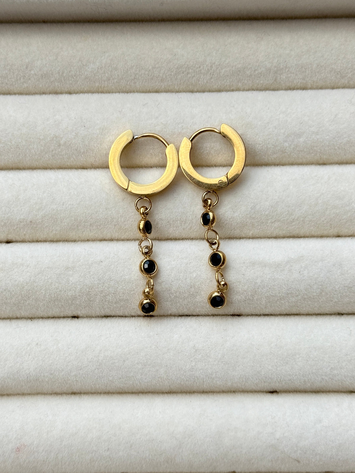 Jade Cascade Hoops