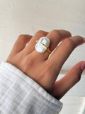 Aurelia Pearl Wrap Ring
