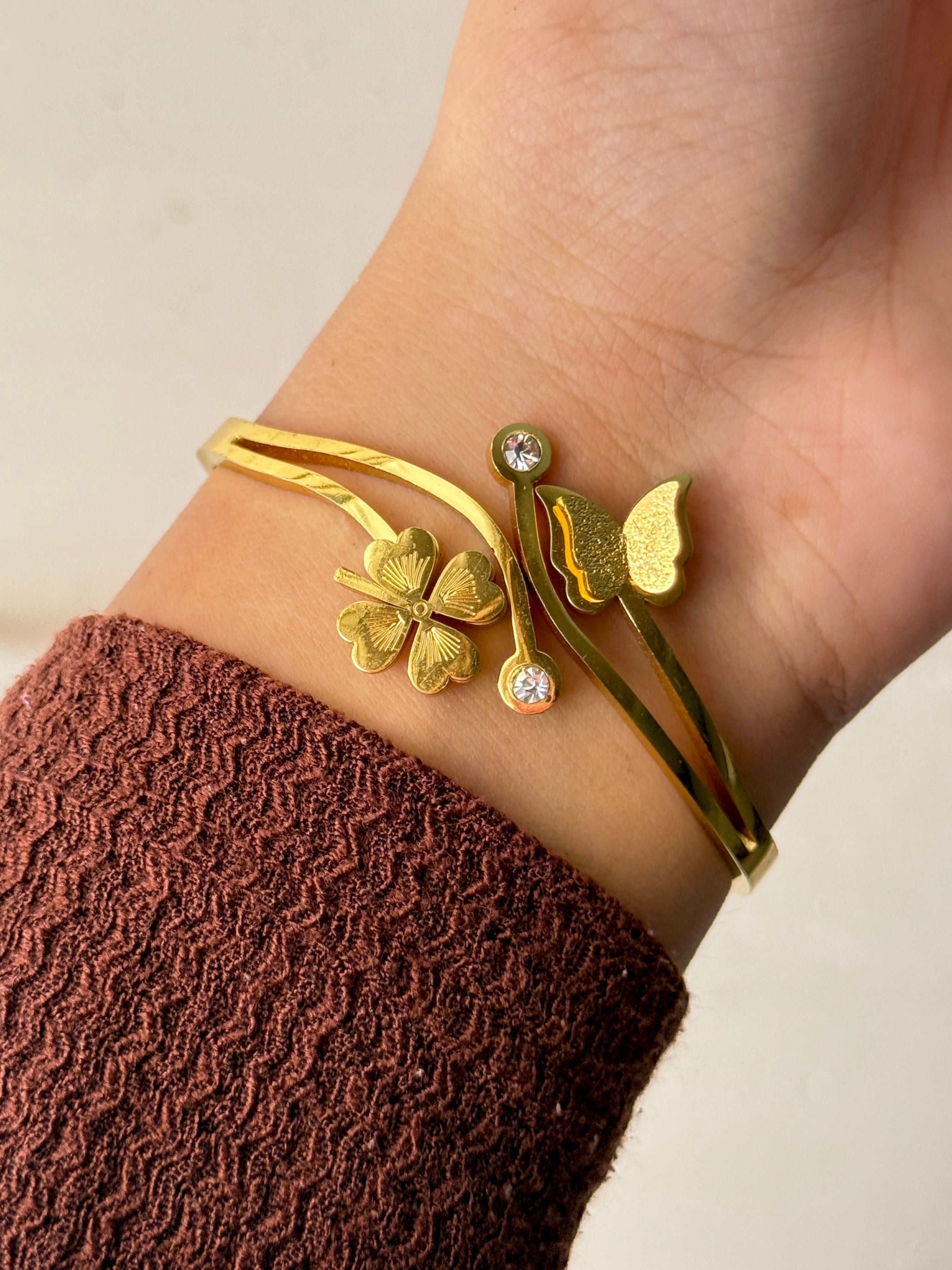 Fleur Butterfly Cuff