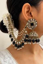 Meher Kundan Jhumka Set