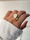 Mira Teardrop Ring