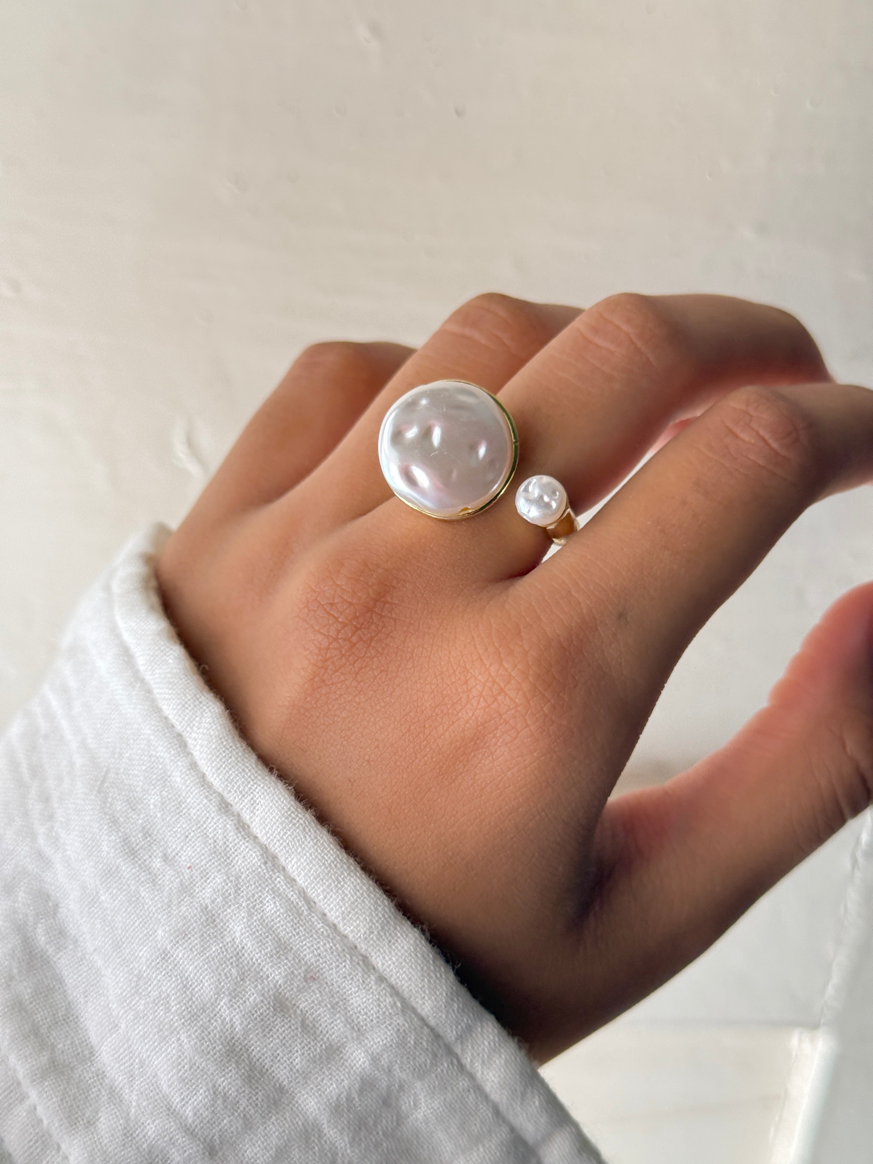 Ophelia Pearl Ring