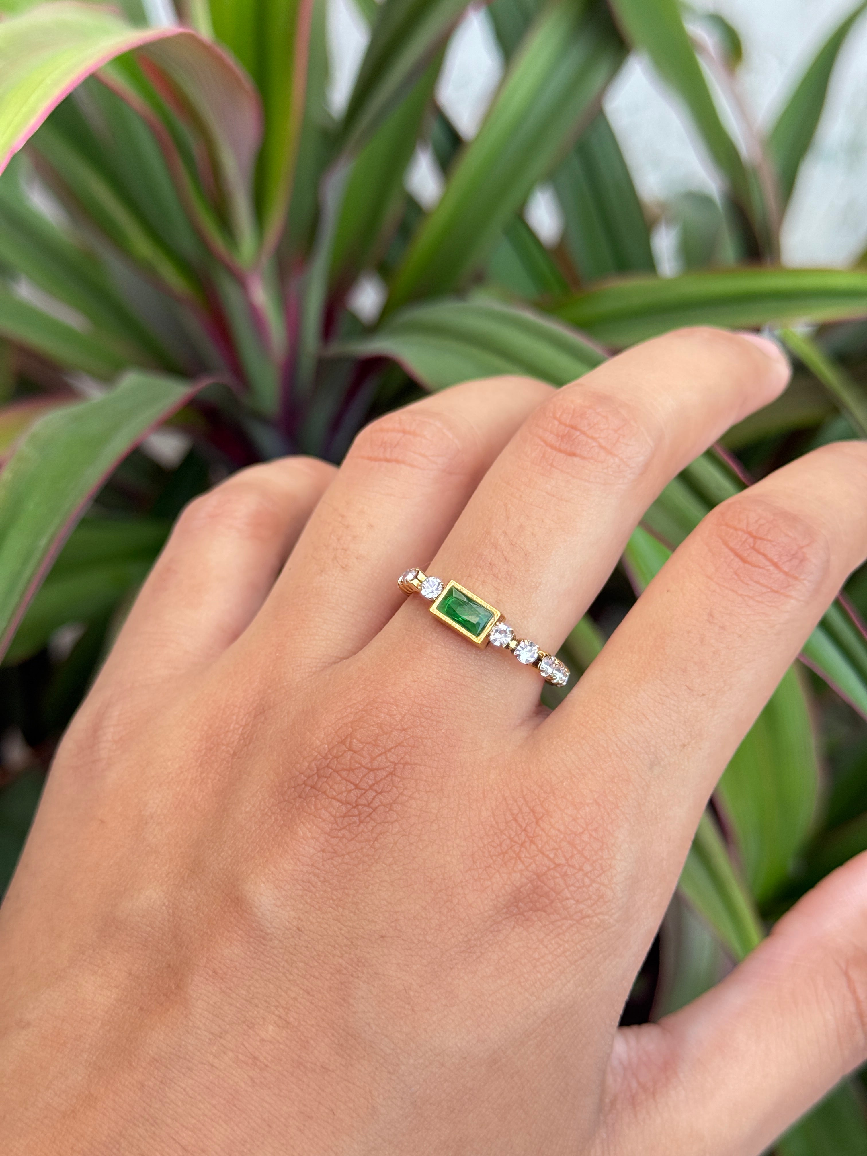 Prism Crush Adjustable Ring