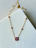 Rose Halo Necklace