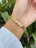Golden Floréa Bangle