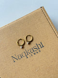 Minimal Crystal Drop Earrings