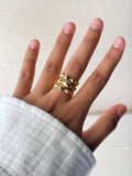 Ripple Stack Ring