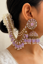 Meher Kundan Jhumka Set