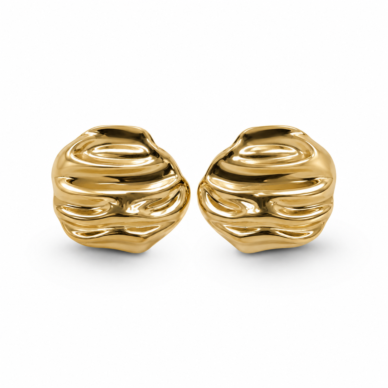 Molten Wave Earrings