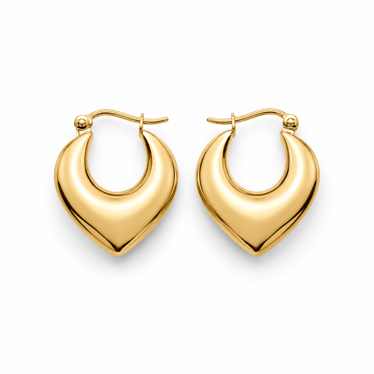 Golden Love Earrings